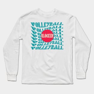 Funny Volleyball Design Long Sleeve T-Shirt